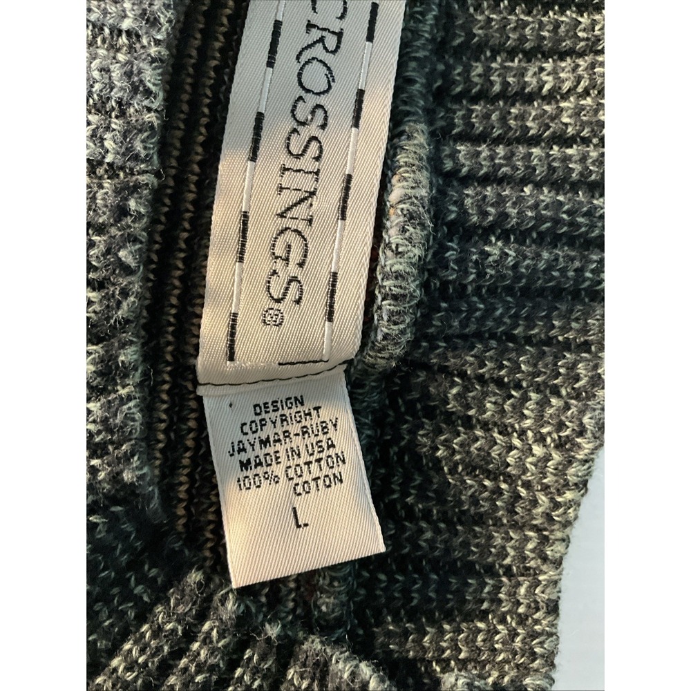 Crossings Disney Mickey Goofie Golf Sweater Knit Pullover Mens Large - Picture 3 of 7